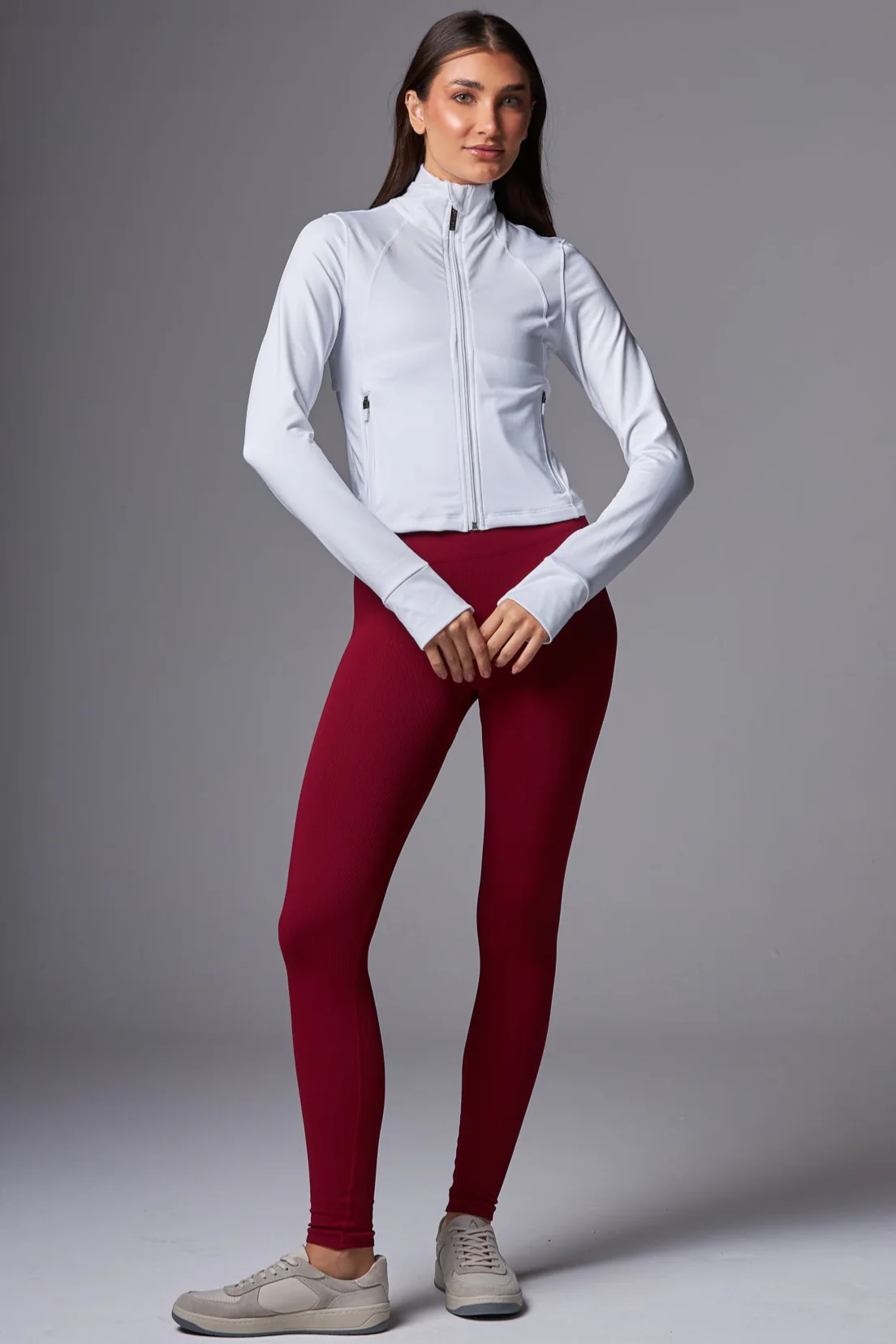 Jacket Zip Off White - Image 3