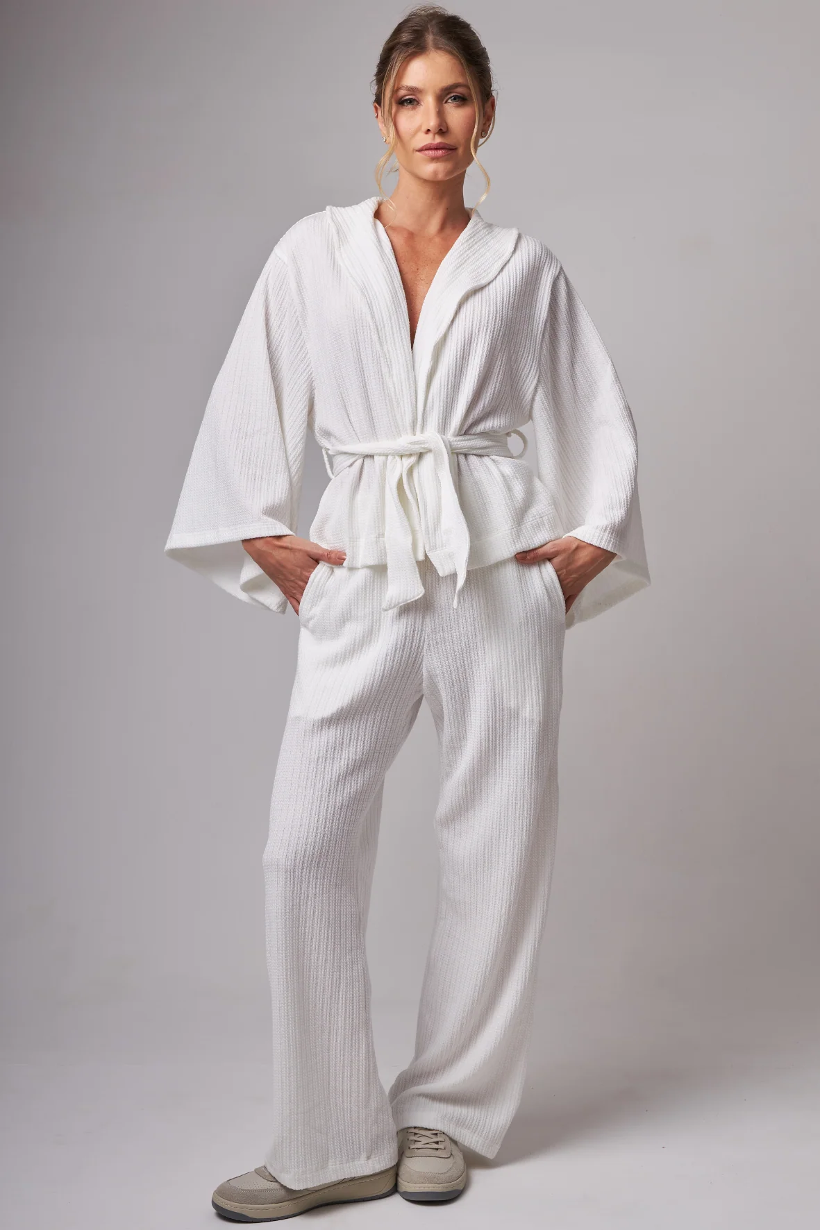 Kimono Light Tricot White - Image 3