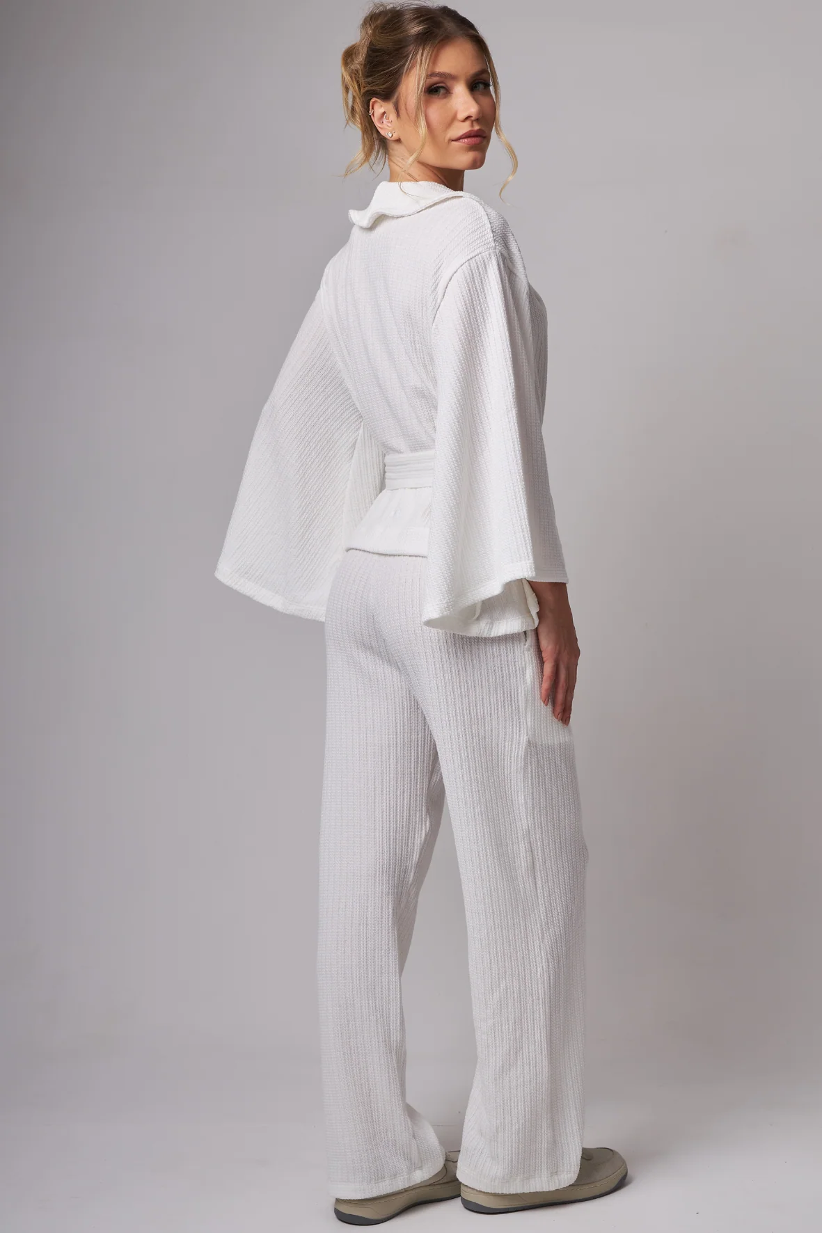Kimono Light Tricot White - Image 4