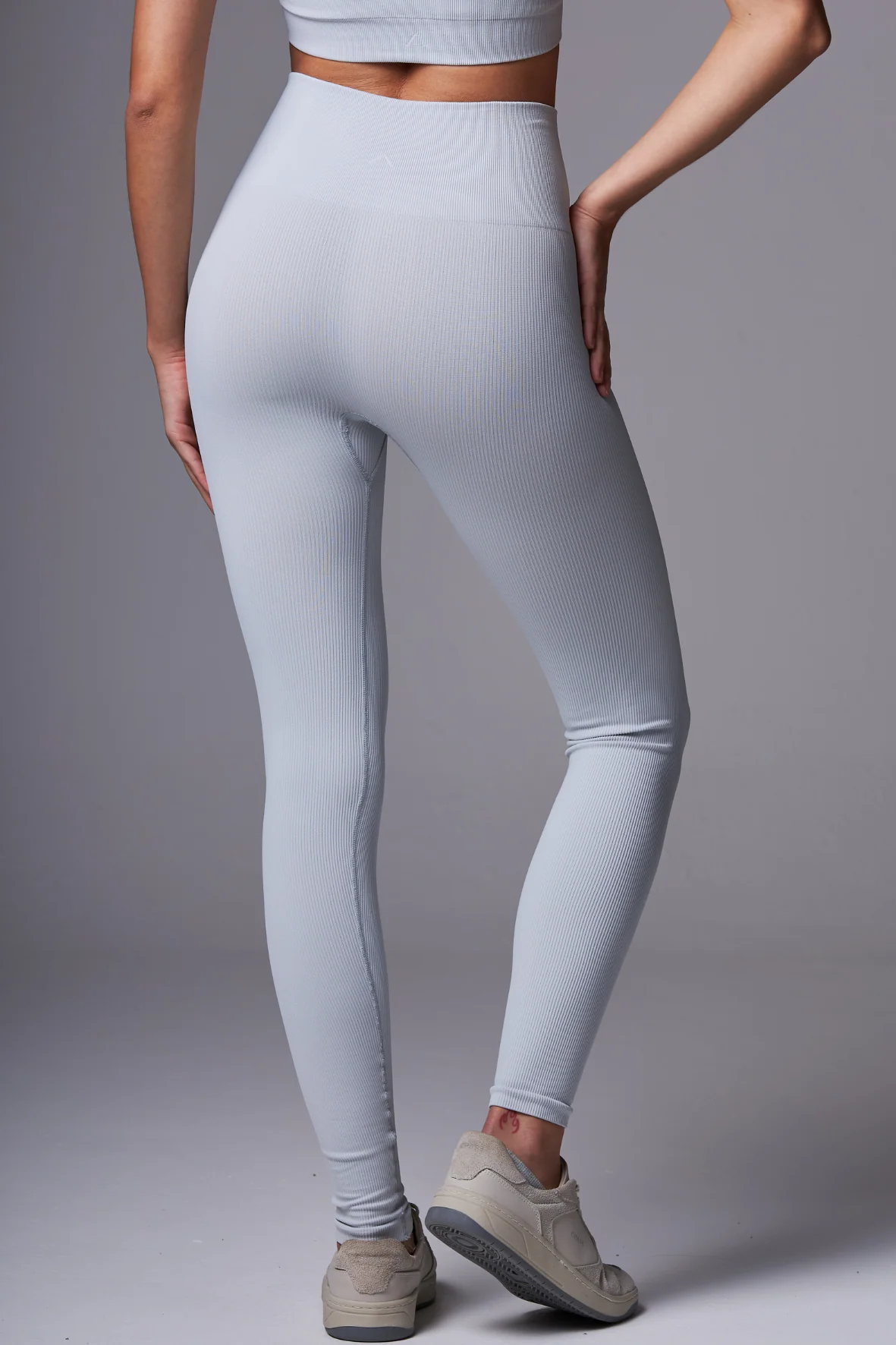 Legging Outsider Seamless Gray Violet - Image 2