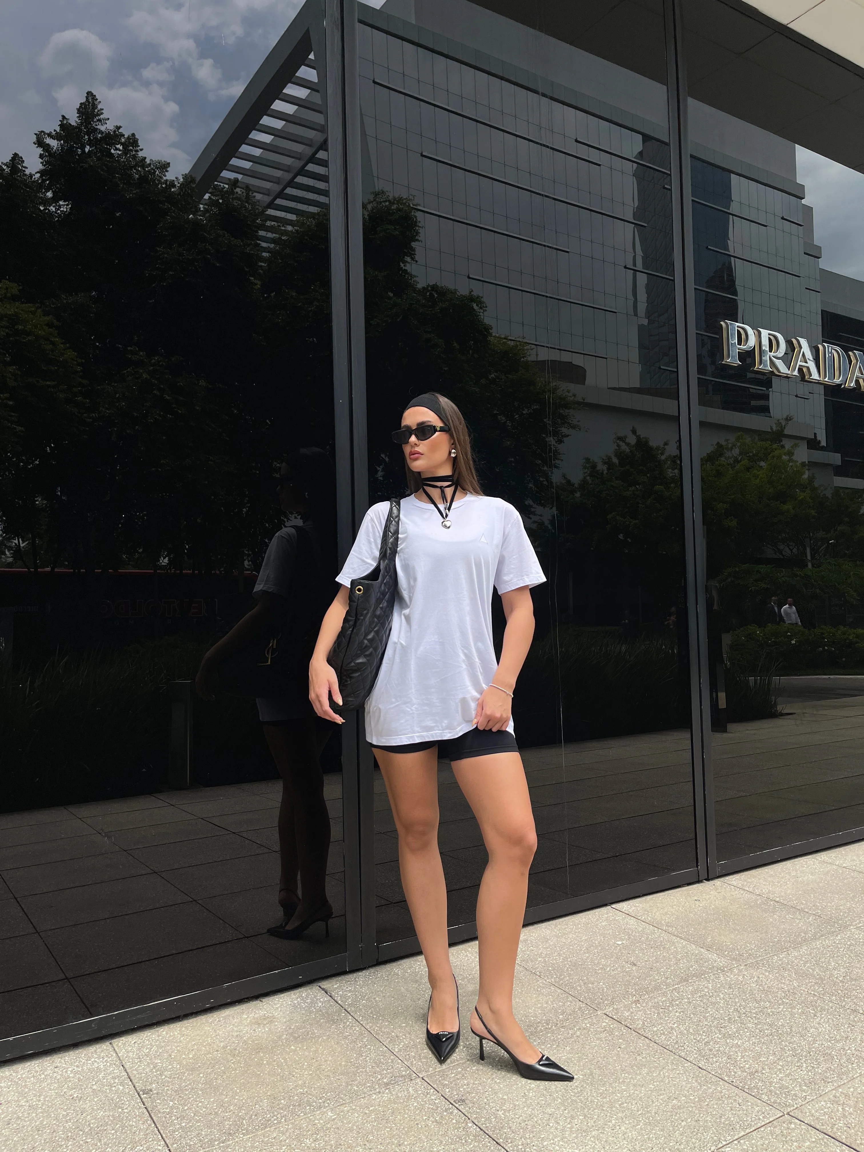 Long T-shirt White - Image 4