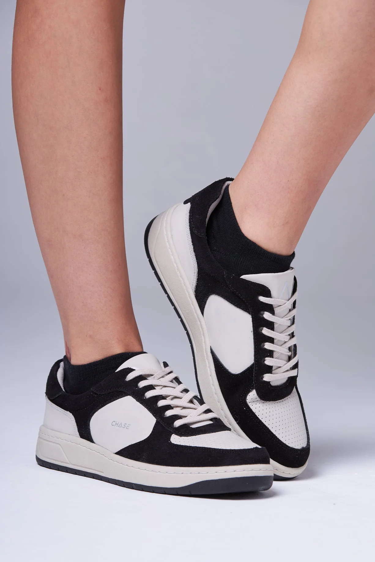 Meia Chase Low Black - Image 3