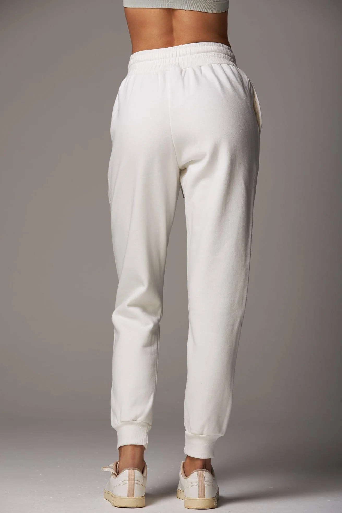 Calça Moletom Jogger Off White - Image 4