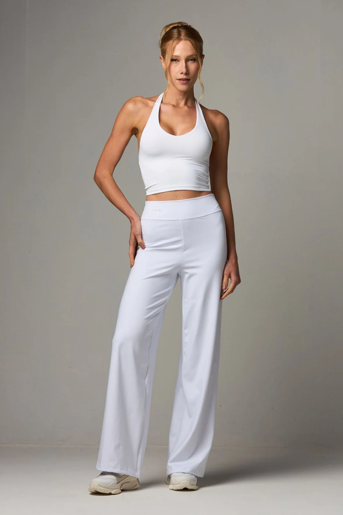 Pants Wide Tailor White - Image 6