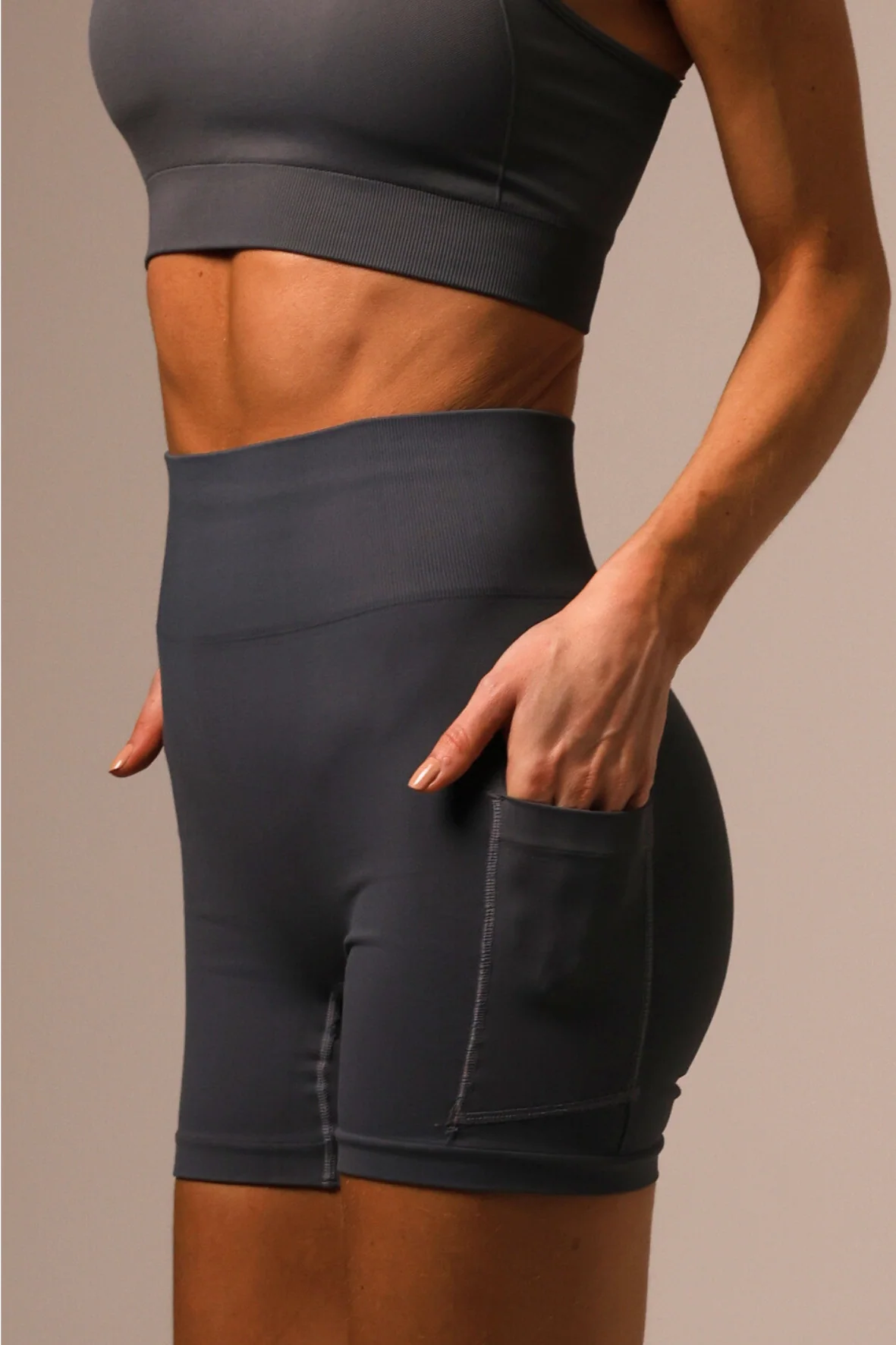Short Jockey Seamless Rhodium - Image 4