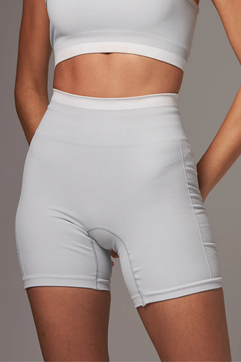 Short Stripe Seamless Gray Violet - Image 2