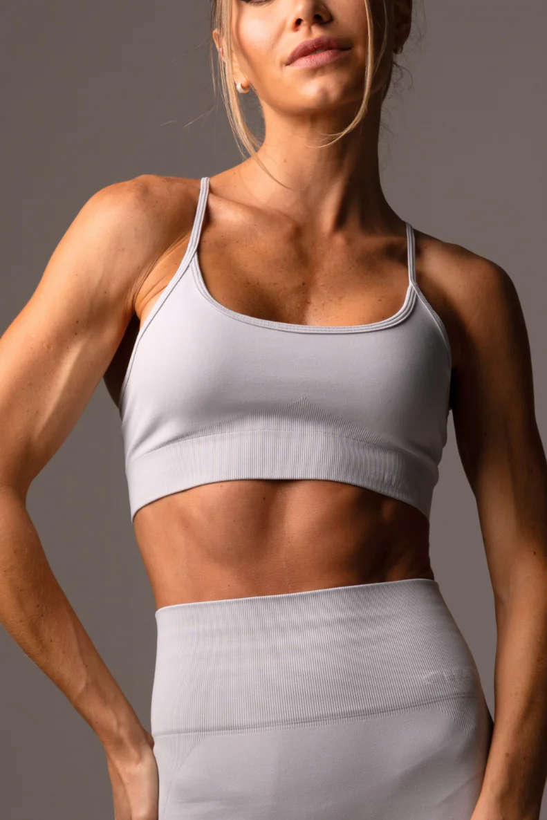 Top Pure Seamless Gray Violet - Image 2