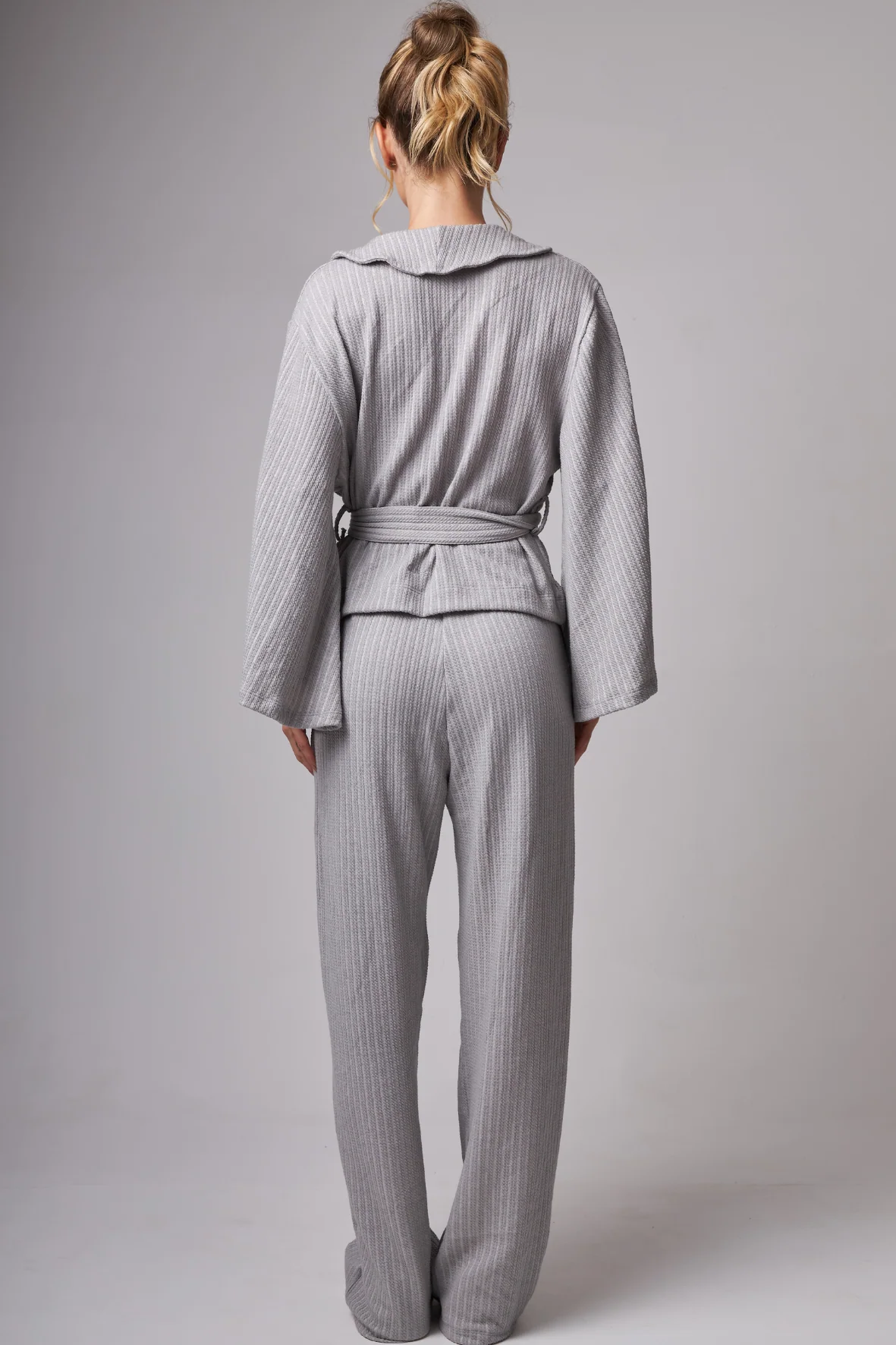 Wide Leg Light Tricot Grey - Image 4