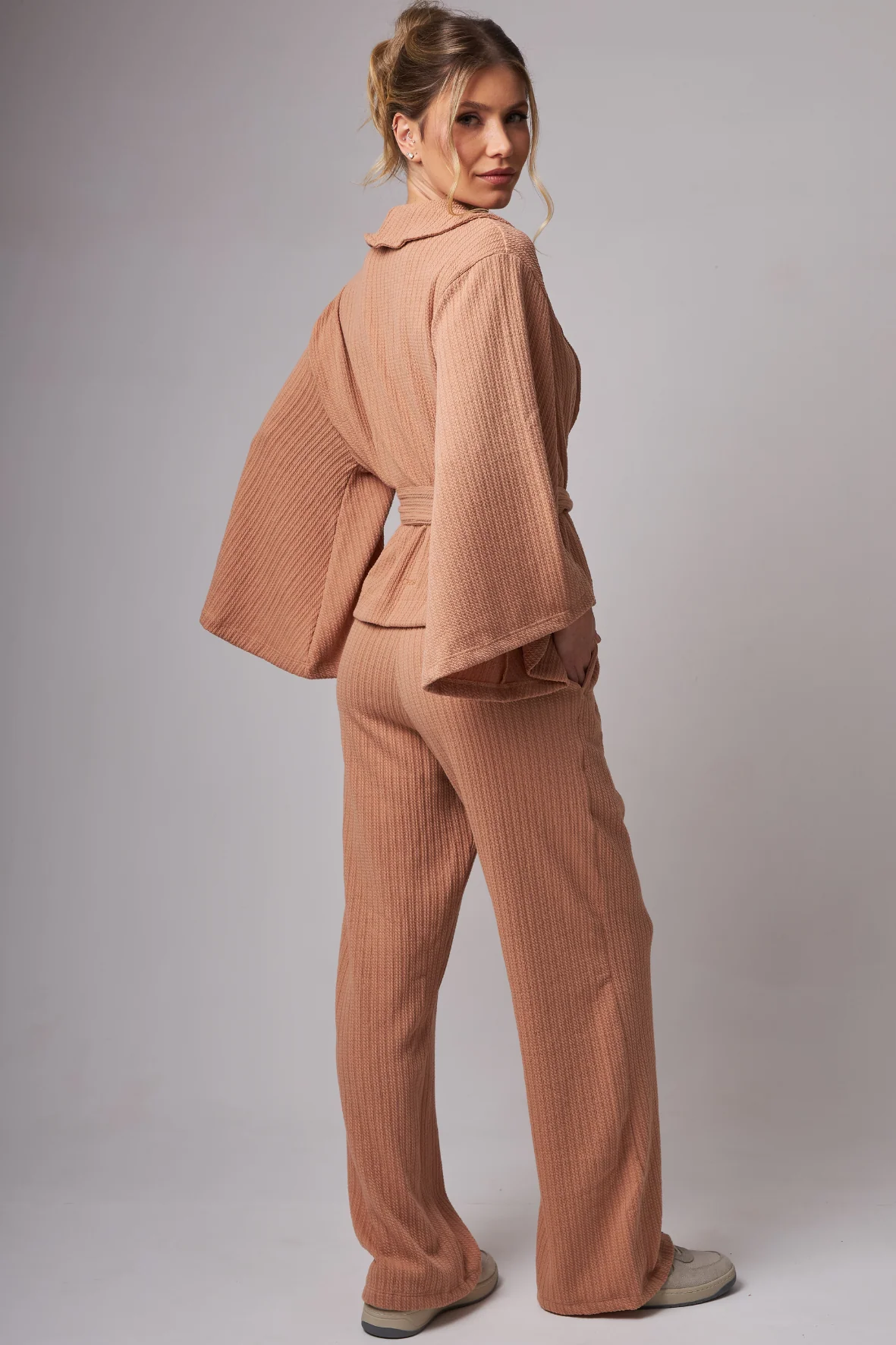 Wide Leg Light Tricot Nude - Image 3