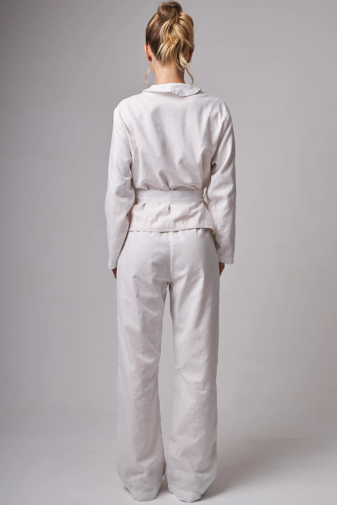 Wide leg Linho White - Image 4